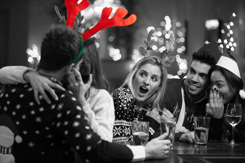Office Christmas party are you worried about letting your spouse attend alone?