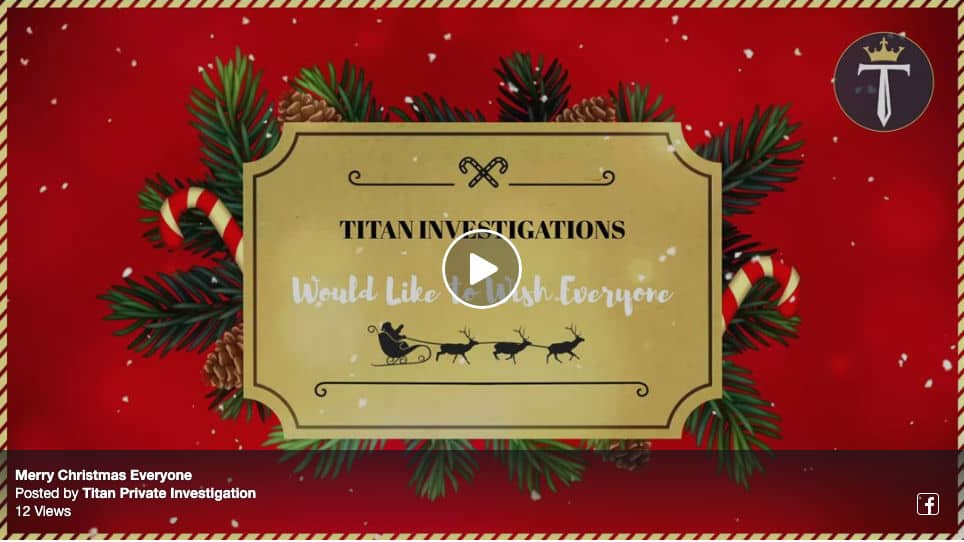 Merry Christmas Everyone 2019 | Titan Private Investigations