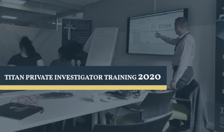 Investigator Training Courses 2020