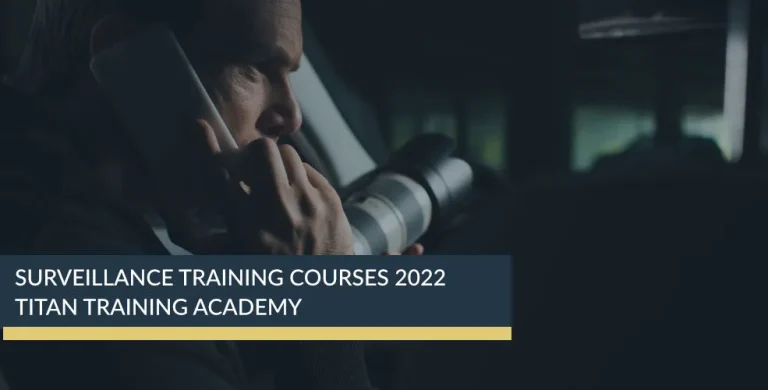 Titan Academy Surveillance Training Courses 2022