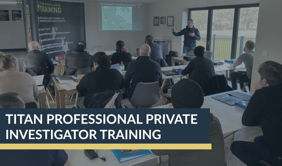Professional Private Investigator Training Courses | Titan Investigations