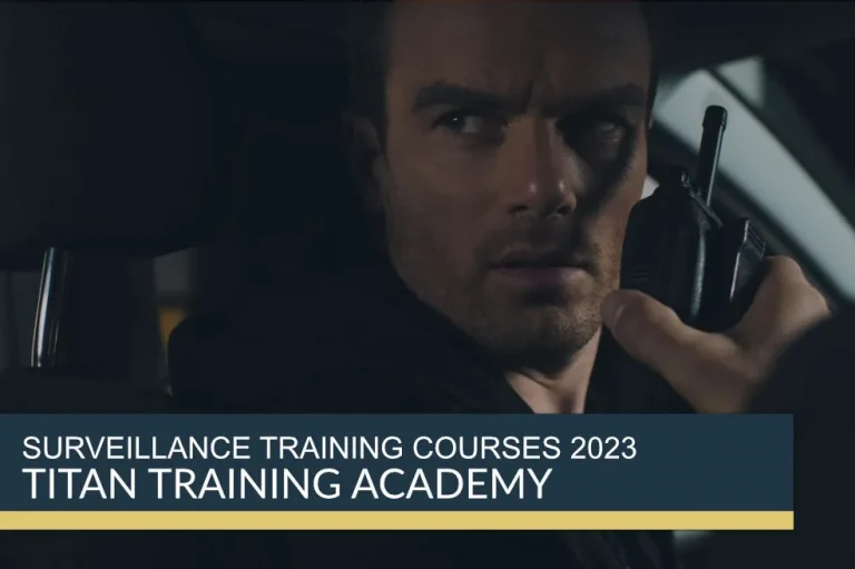 Titan Surveillance Training Courses Dates 2023
