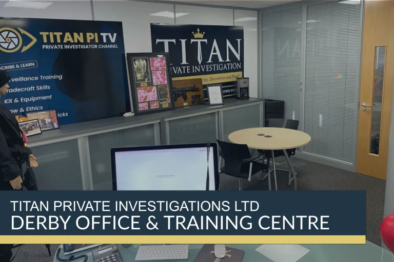 Titan Investigations New Derby Office and Surveillance Training Centre