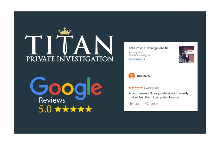 Ben Storey 5-Star Google Review | Titan Investigations