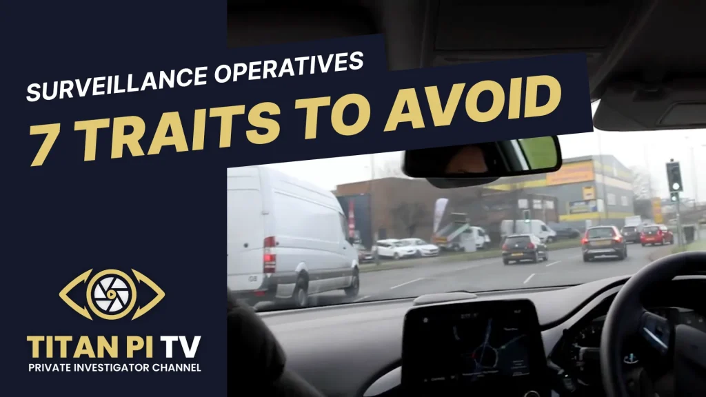 7 Traits Surveillance Operatives Must Avoid | Titan PI TV