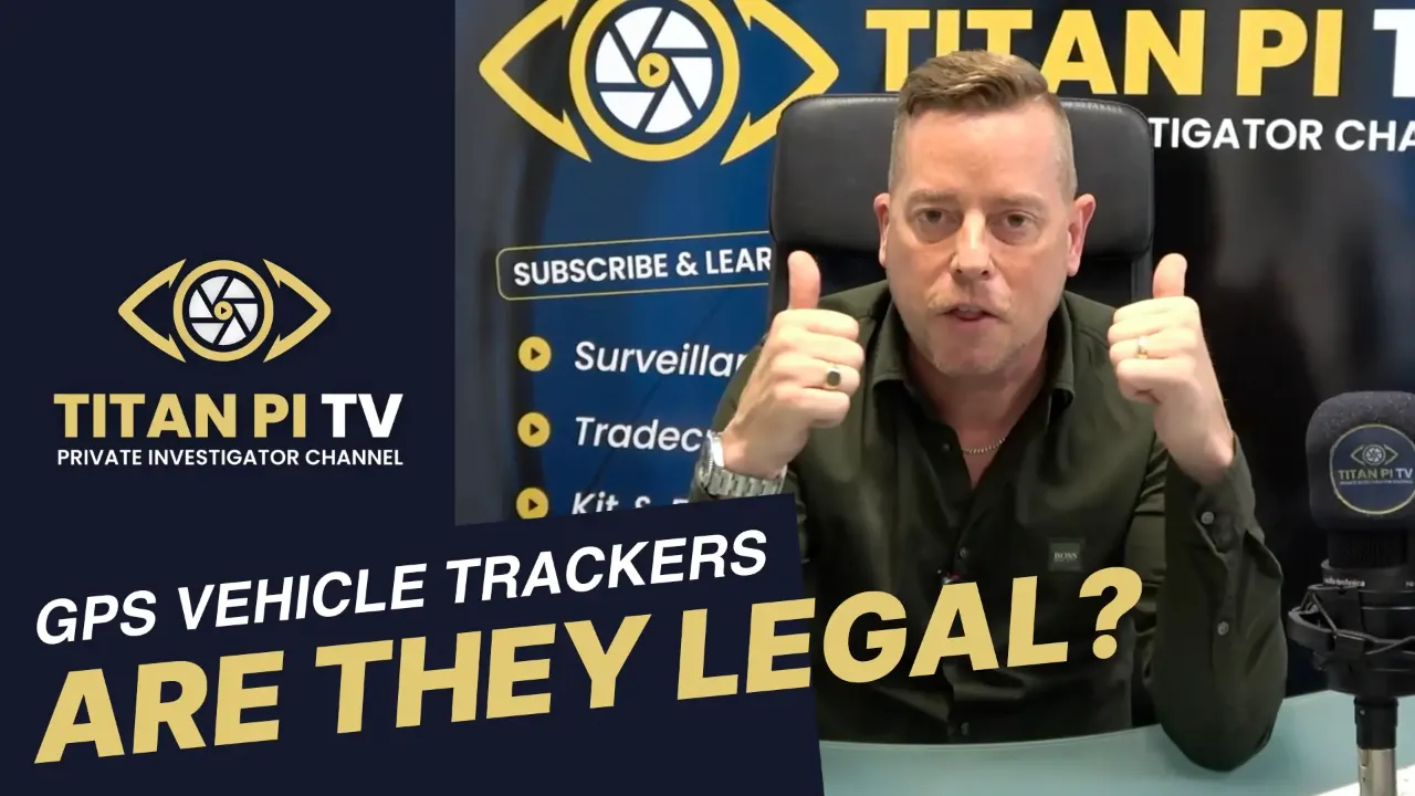 GPS Vehicle Trackers Are They Legal? Episode 11 | Titan PI TV