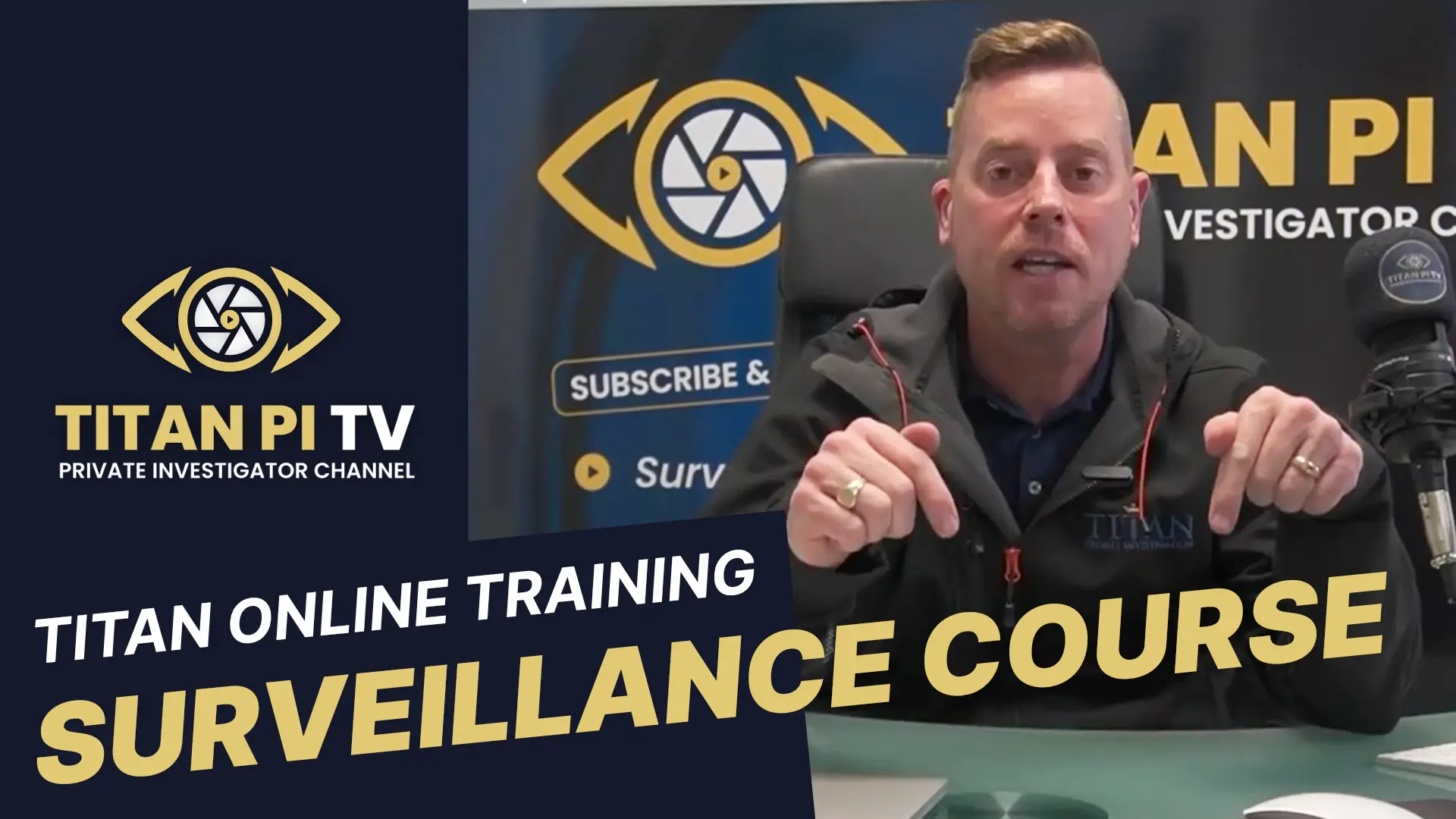 Online Surveillance Training Course | Titan PI TV
