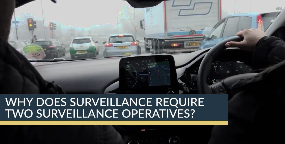 Why does surveillance require two surveillance operatives? | Titan Investigation