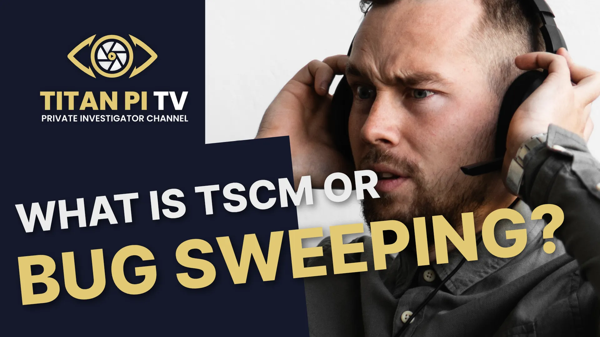 What is TSCM or Bug Sweeping?