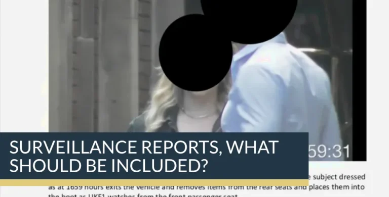 Surveillance reports, what should be included? | Titan Investigations