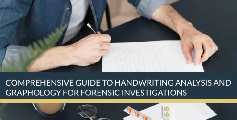 Comprehensive Guide to Handwriting Analysis and Graphology for Forensic Investigations | Titan Investigations