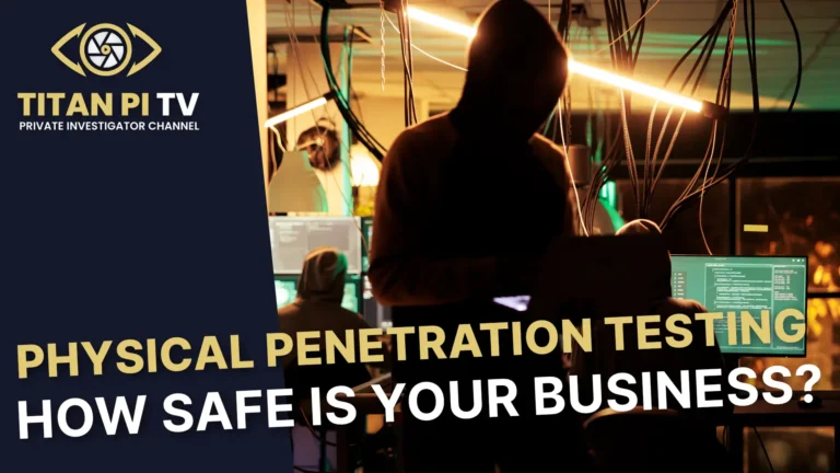 Physical Penetration Testing: How Safe Is Your Business? Episode 101 | Titan PI TV