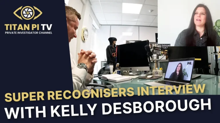 Super Recognisers Interview with Kelly Desborough of Face Detect Episode 103 | Titan PI TV