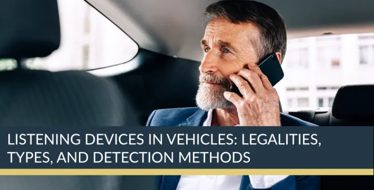 Vehicle Listening Devices: Legalities, Types, and Detection Methods | Titan Investigations