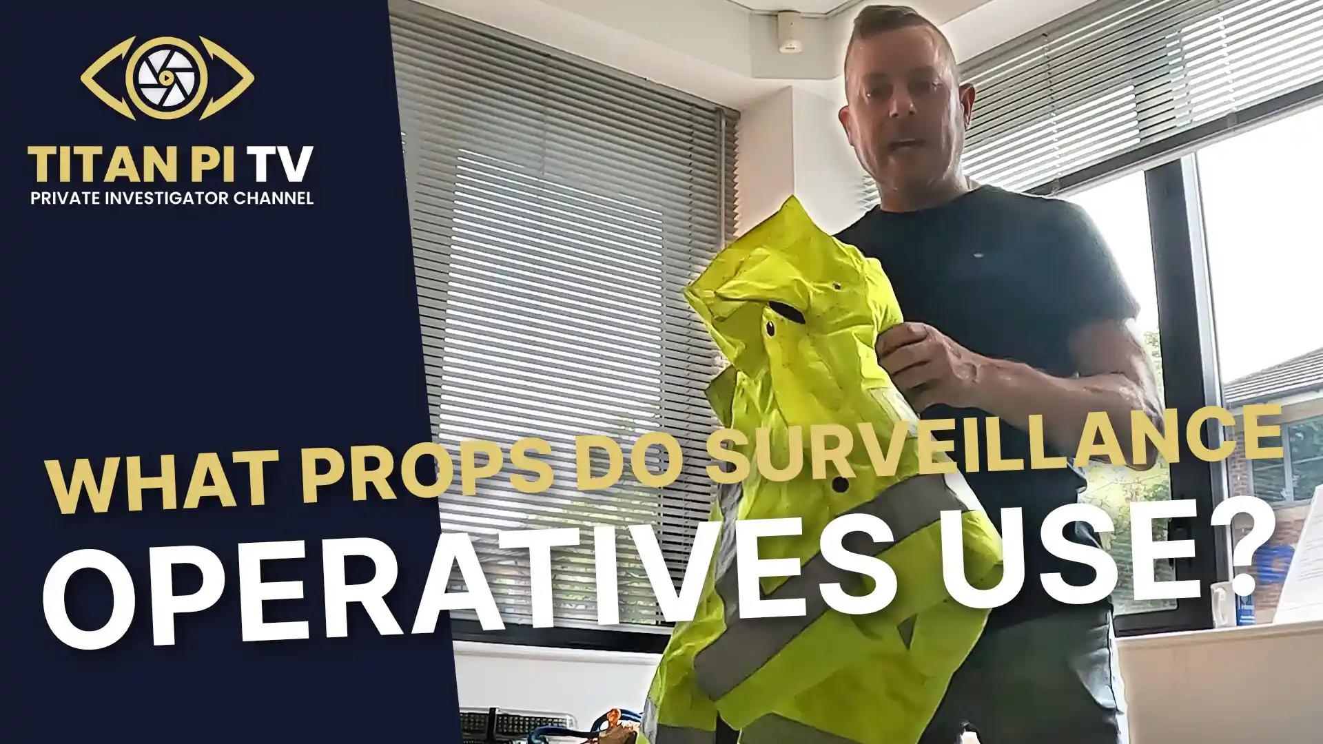 Waht props do surveillance operatives use? Episode 111 | Titan PI TV