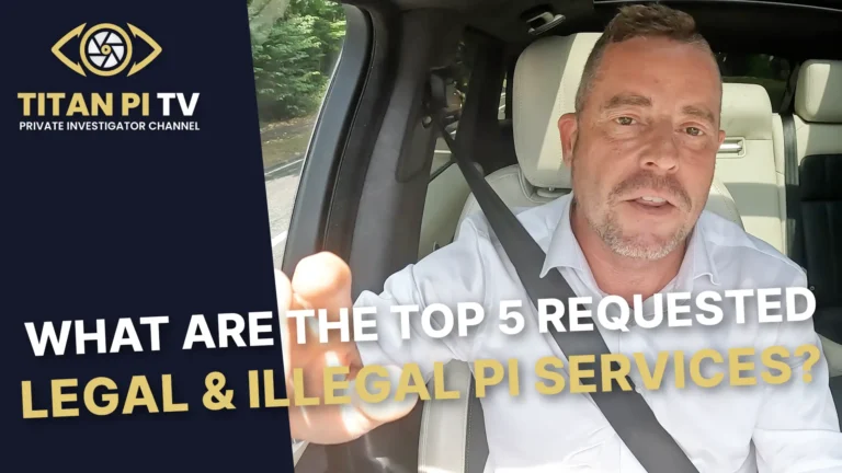 What are the Top 5 requested Legal & Illegal-PI Services? Episode 121 | Titan PI TV