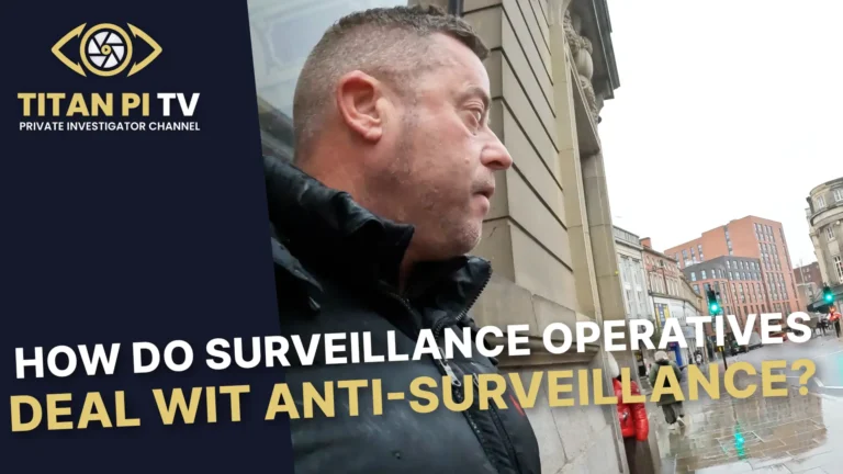 Ho do surveillance operative deal with anti-surveillance Episode 144 | Titan PI TV
