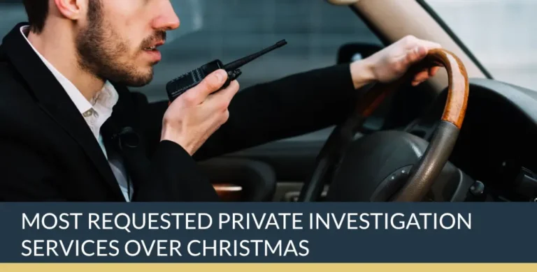 Most Requested Private Investigation Services Over Christmas | Titan Investigations