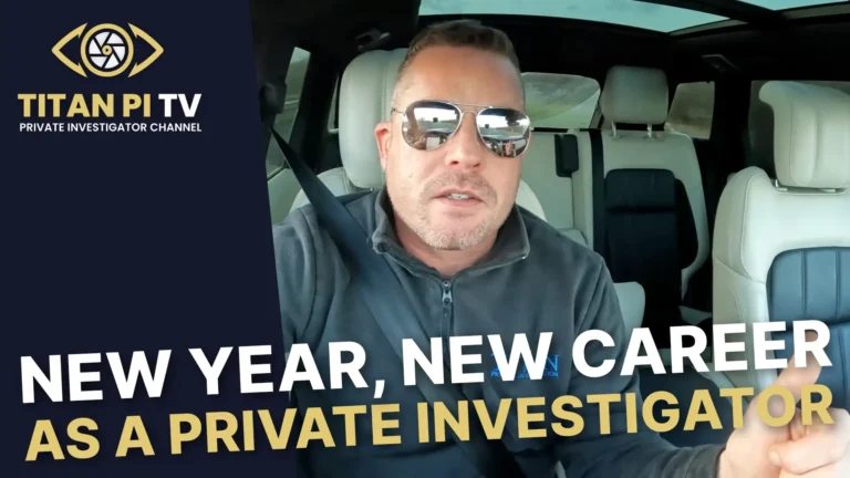 New Year, New Career as Private Investigator Episode 142 | Titan PI TV