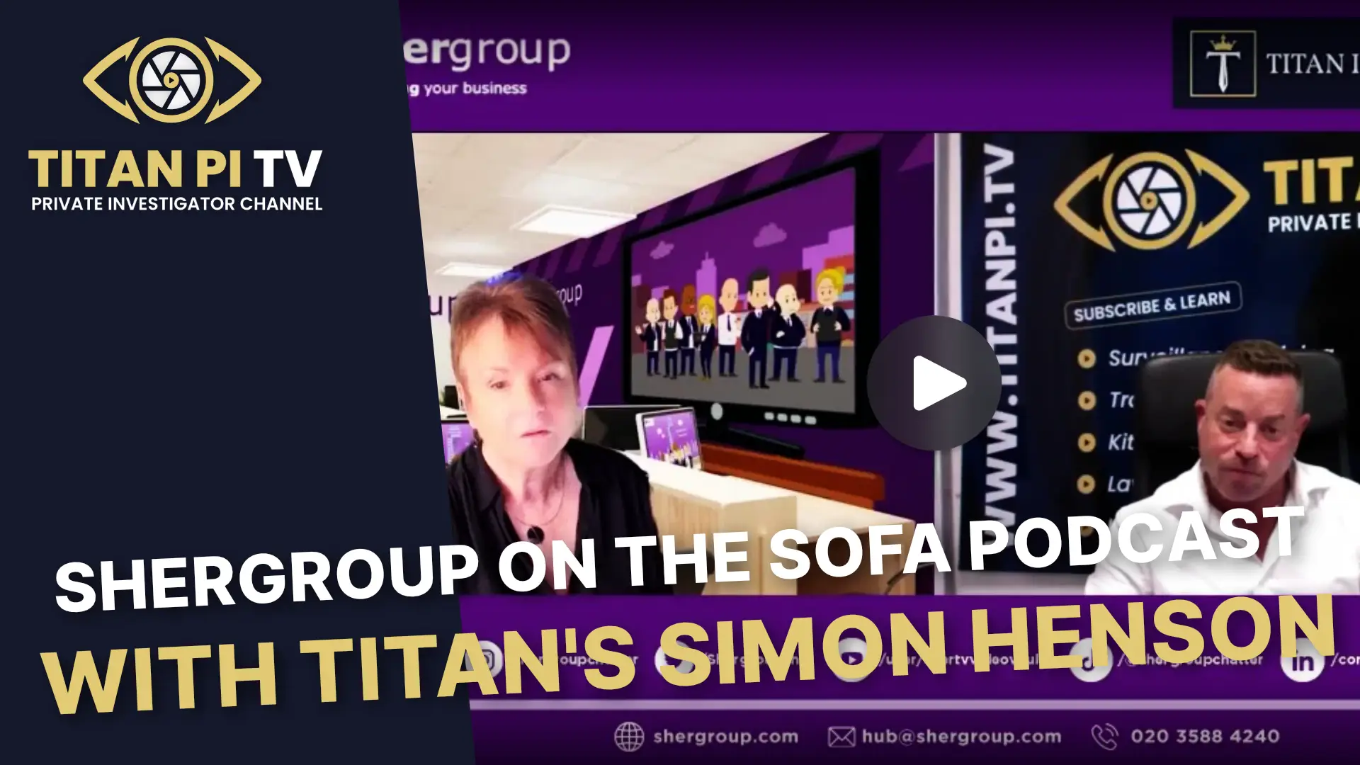 Shergroup on the Sofa Podcast Interview with Titan's Simon Henson Episode 153 | Titan PI TV