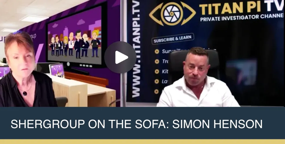 Shergroup on the Sofa with Simon Henson | Titan Investigations