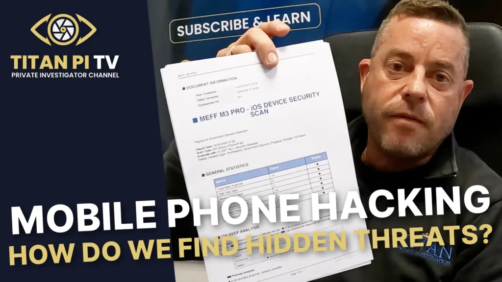 Mobile Phone Hacking: How do we find the hidden threats? Episode 157 | Titan PI TV