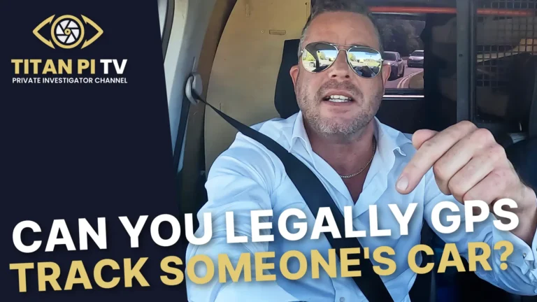 Can you legally GPS track someone's car? Episode 158 | Titan PI TV