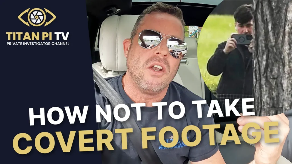 Ho not to take covert footage Episode 161 | Titan PI TV