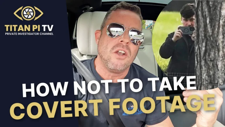 Ho not to take covert footage Episode 161 | Titan PI TV