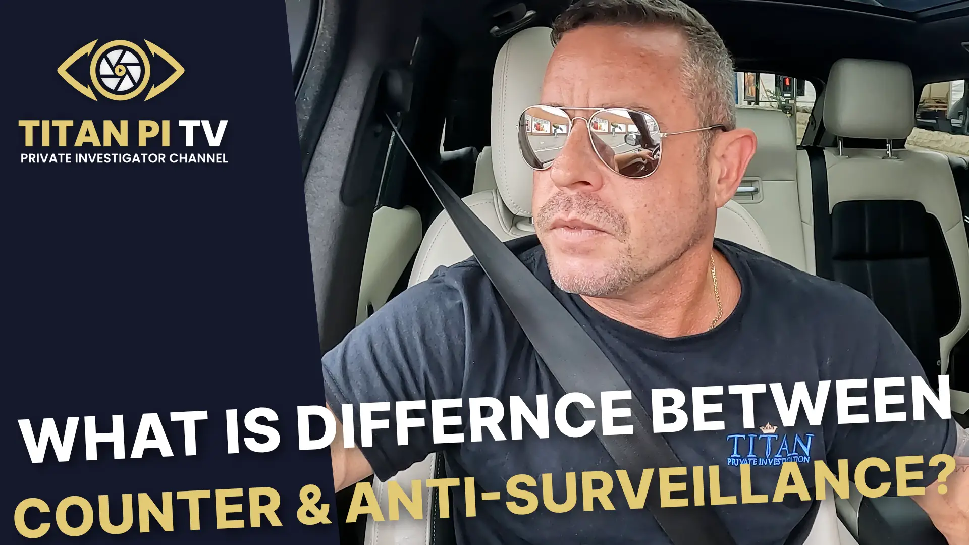 What is the difference between Counter and Anti-Surveillance? Episode 165 | Titan PI TV