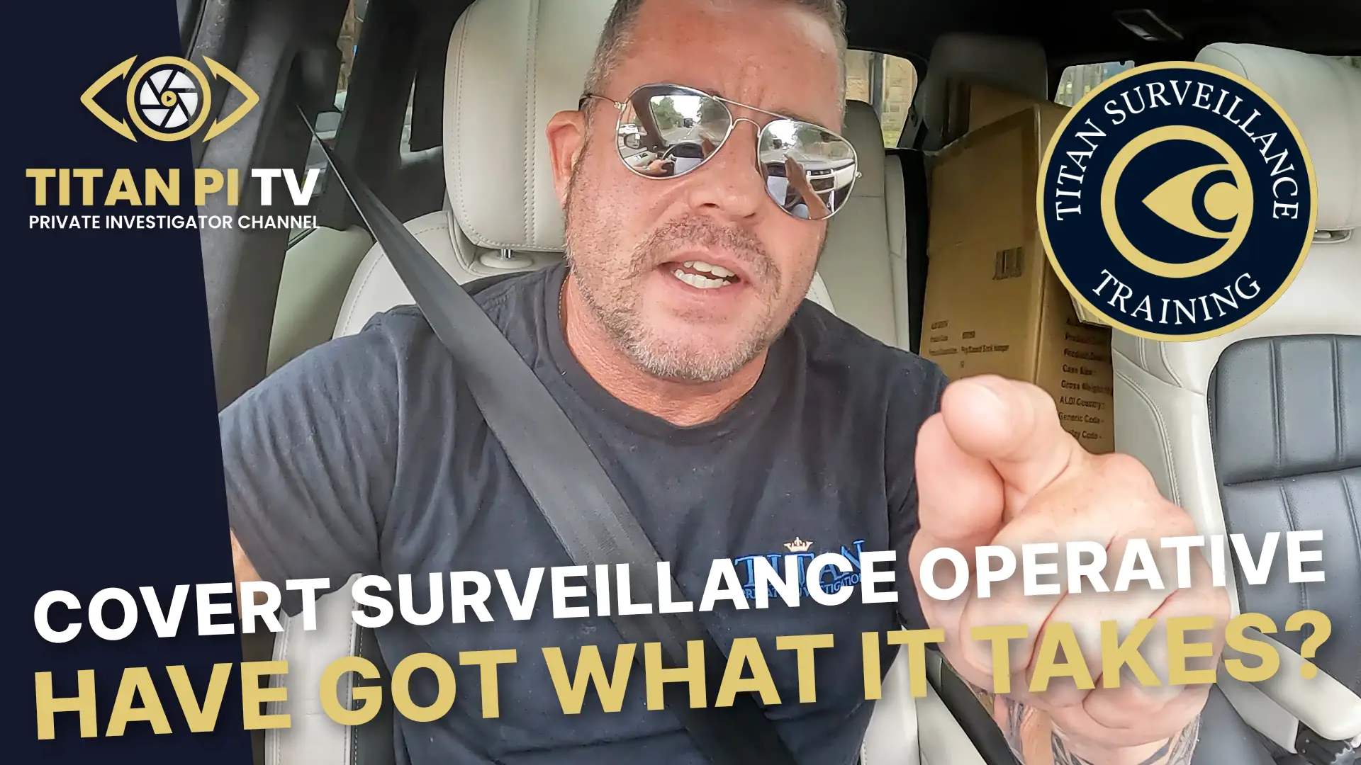Covert Sirveillance Operative: Have you got whjat it takes? Episode 171 | Titan PI TV